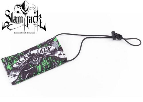 Slam Jack barrel cover Black Roses lime