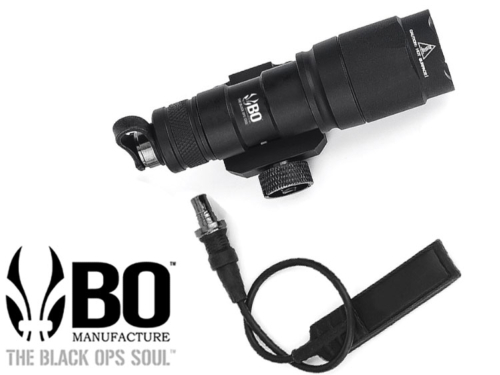 Lampe tactique LED BO Manufacture M300A mini 300 lumens black