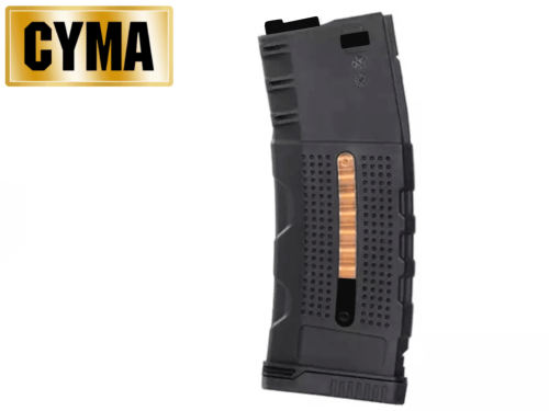 Chargeur Cyma 150 Billes Mid-cap AR-15 polymer/caoutchouc black