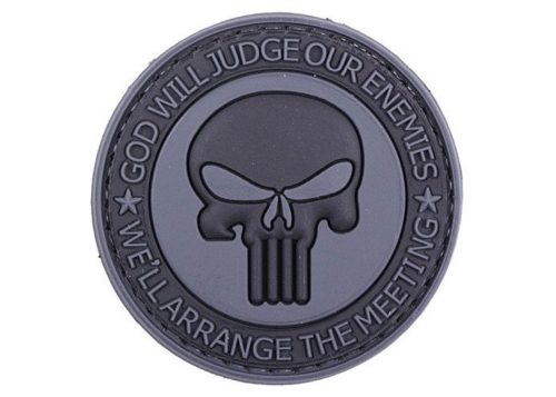 Patch God Will Judge Our Enemies - black