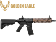 Réplique Airsoft Réplique GBBR Daniel Defense MK18 Golden Eagle Bi-ton