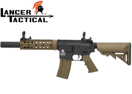 Réplique Airsoft Lancer tactical LT-15 GEN2 M4 SD Black/Tan