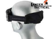 Masque protection Lancer Tactical série Aero black smoke