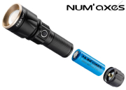 Lampe Tactique rechargeable NUM'AXES Led 1000 lumens