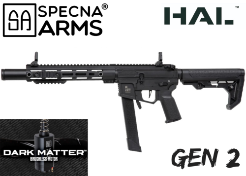 Réplique Airsoft Specna Arms SA-FX02 Flex HAL Gen.2 Brushless Black