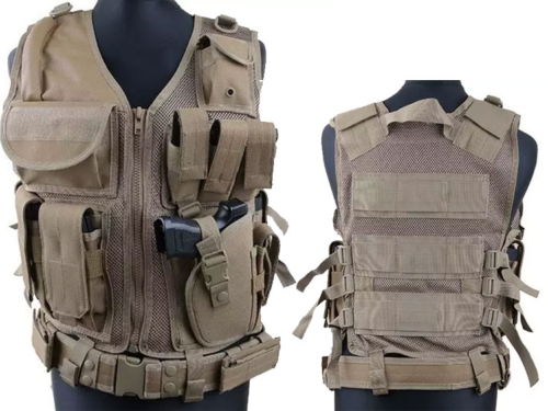 Veste tactique Kam-39 tan