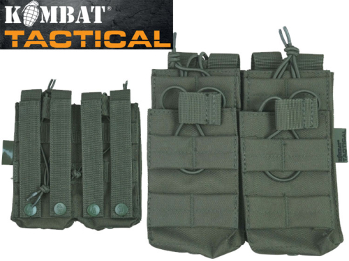 Pouch Kombat Tactical Double Duo - Olive Green