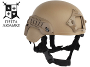 Casque Tactique Delta Armory Airsoft MICH 2000 - Tan