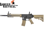 Réplique Airsoft Lancer tactical LT-19 G2 M4 Keymod Black/Tan