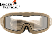 Masque protection Lancer Tactical série Aero tan 3 écrans