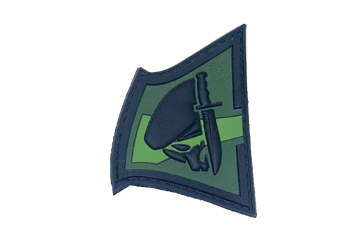 Patch Skull knife Olive/Black