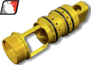 Whisper Drive Bolt Valve Chamber Gold Etha3/Etha3M/Gtek 170R/ Gtek 170M/Gtek/Gmek - précommande