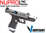 Réplique Airsoft VORSK EU17 Vented Black/grey GBB