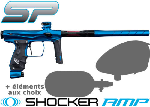 Tournament Pack Shocker AMP - blue