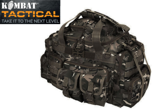 Sac à dos Kombat Tactical Saxon Holdall - 50ltr - MT Black