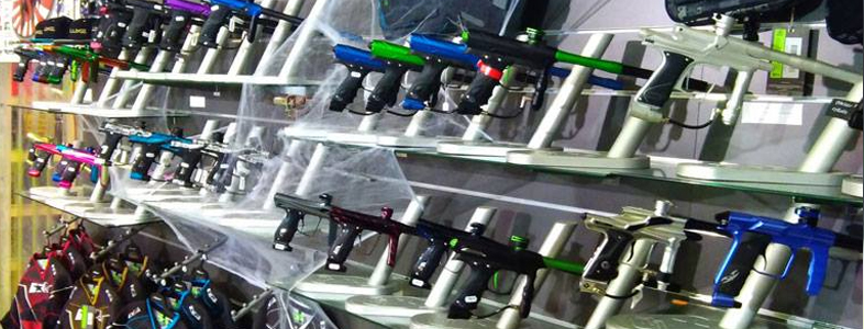 Alliance Paintball, le shop