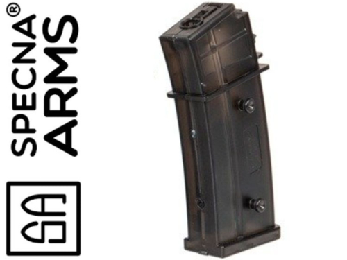 Chargeur Specna Arms 300 Billes Hi-cap G36 ABS Black