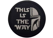  Patch - Mandalorian side Helmet 