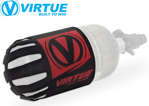 Virtue Silicone tank cover - black red