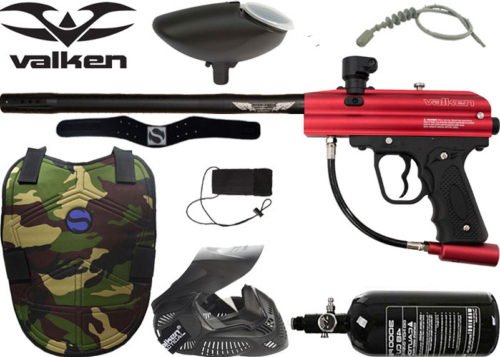 Protective Pack Valken Razorback Sniper red air comprimé