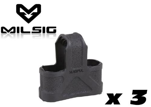 Milsig Magazine grip Mock Magpul black - lot de 3