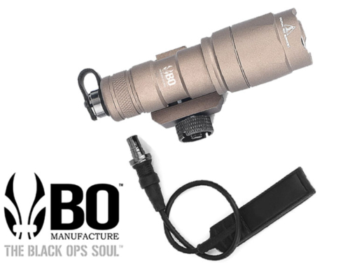 Lampe tactique LED BO Manufacture M300A mini 300 lumens tan