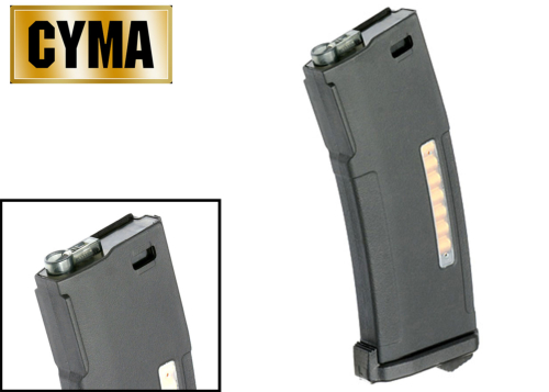 Chargeur Cyma 150 Billes Mid-cap AR-15 polymer black