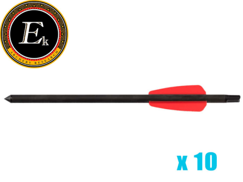 10 carreaux carbone EK Archery 7.5"