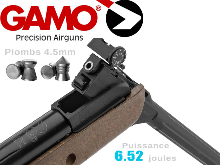 Carabine a plomb junior : Gamo Delta / 7,5 Joules