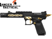 Réplique Airsoft Lancer Tactical GBB Cthulhu black gold