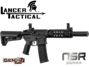 Réplique Airsoft Lancer tactical LT-15 NSR GEN2 M4 SD Black Pack complet 1J
