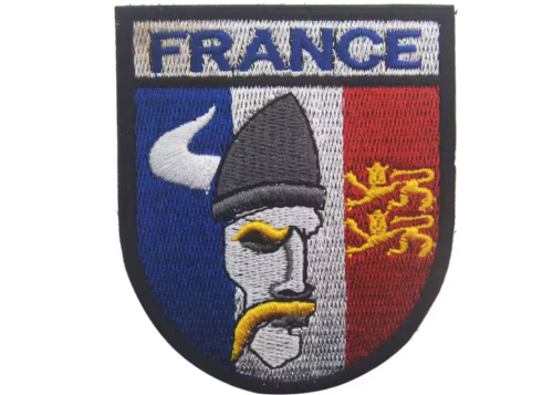 Patch blason France Gaulois