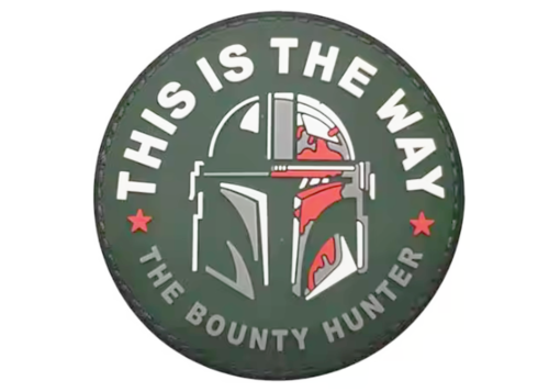  Patch - Mandalorian The Bounty Hunter Olive