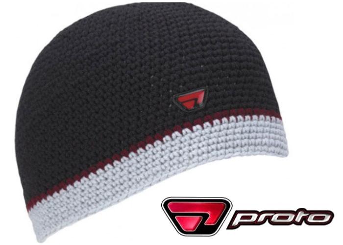 Beanie Proto Unite black red