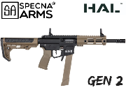 Réplique Airsoft Specna Arms SA-FX01 Flex HAL Gen 2 Etu Black / Tan