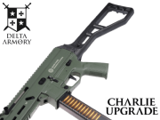 Réplique Airsoft Delta Armory Stribog SP10A3 Charlie Upgrade Olive + Crosse