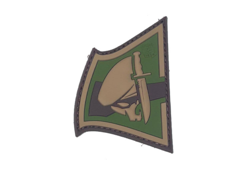 Patch Skull knife Olive/Tan