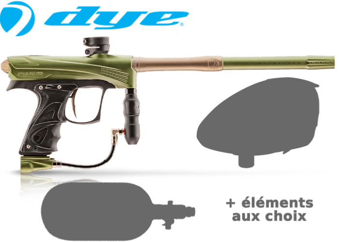 Tournament Pack Dye Rize CZR - olive tan