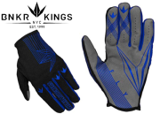 Gants Bunkerkings Fly - Royal Blue - S/M