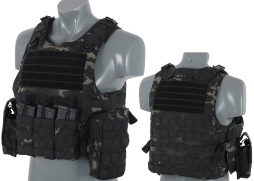 Gilet d'Assaut Tactique 8 Fields AAV FSBE V2 - Multicam black