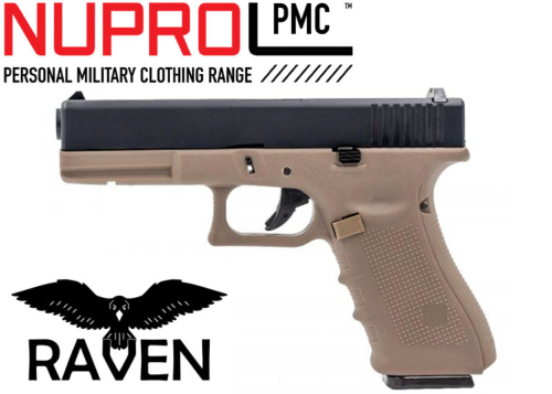 Réplique Airsoft Raven EU7 Noir/Tan