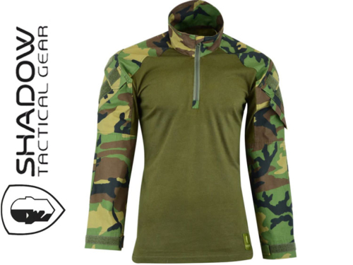 Shadow Tactical Hybrid Shirt Woodland - Small