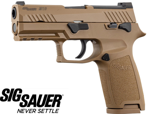 Réplique Airsoft Sig Sauer Proforce P320 M18 FDE tan gaz GBB