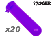 Lot de 20 pots Soger 140 purple