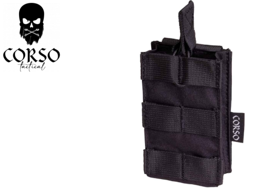 Poche porte-chargeur Corso Tactical simple M4 Dagger MOLLE Black