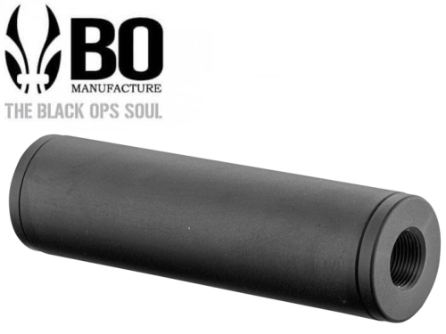 Silencieux Bo Manufacture universel 14mm noir 120mm
