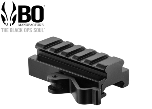 Rail réhausseur rail Picatinny 5 slots QD