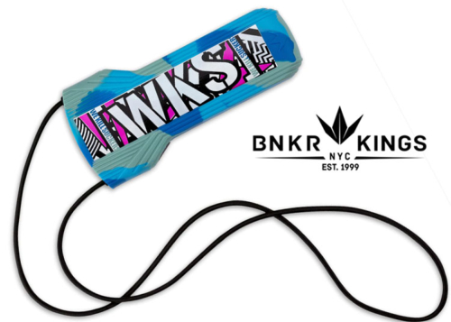 Bunker Kings Evalast barrel bag - Shred cyan