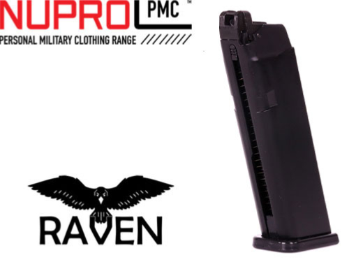 Chargeur GBB Gaz Raven EU7 Type Glock