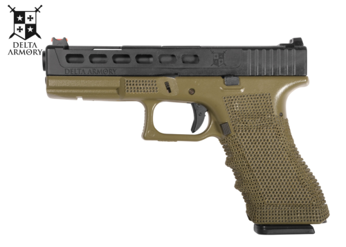 Réplique Airsoft Delta Armory pistol P06 GBB Olive